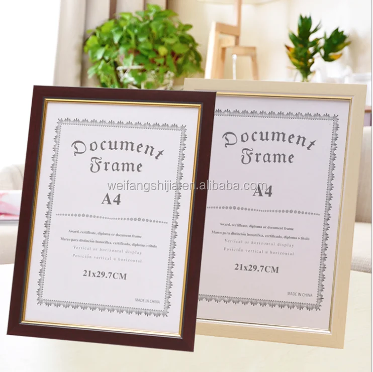 A4 Certificate A1 A2 Clip Frame Picture Photo Frames Poster Frameless A3 