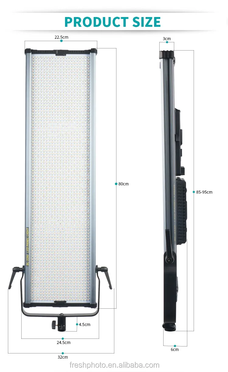 ultra thin 120w digital display CRI95+ aluminum camera led tv studio video lightings equipment 3.jpg