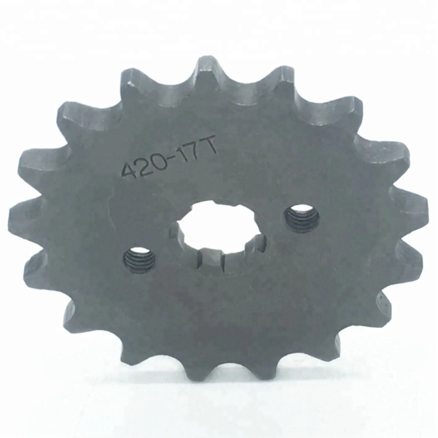 Pit Bike Front Drive Sprocket 17 Tooth 420 Pitch 17mm Centre Hole For