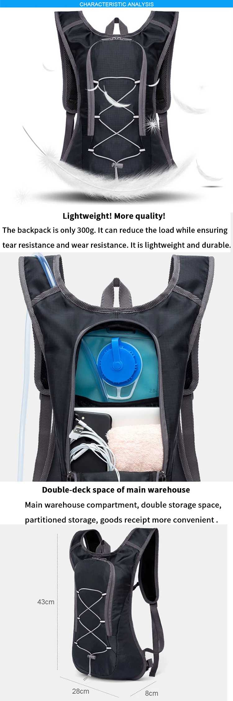 cycling hydration backpack