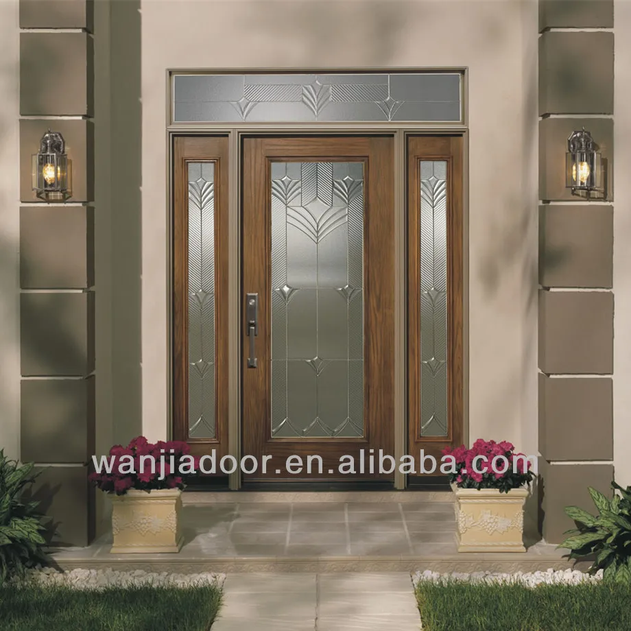Modern Style Aluminium Glass Front Doors Buy Glass Front Doors