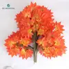 Create a beautiful garden, park, forest with maple leaves artificial