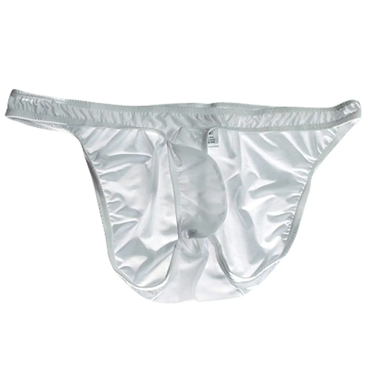 Buy HIMEALAVO Male Sexy Ice Silk Briefs U Convex Passion Gay Underwear ...