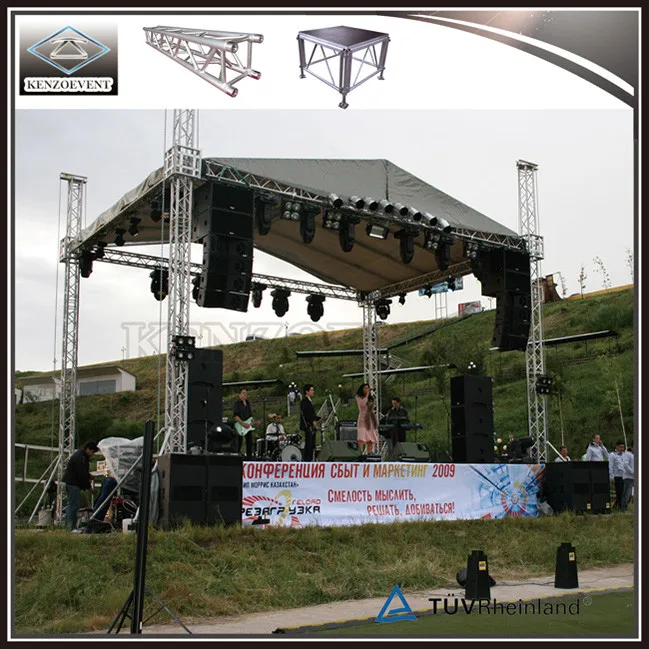 400x400mm spigot beam truss 290mm truss pillar with lift tower