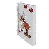 cardboard spiral notebook creative cartoon printed notebook