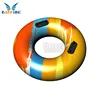 Cheap Price 0.9mm pvc Tarpaulin Inflatable Pool 1 Person Tubes and Rings with Logo Print