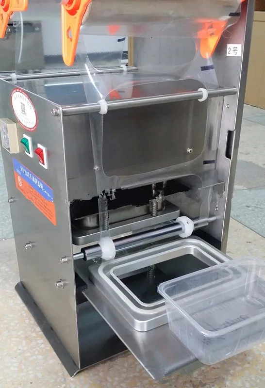 便当/塑料 thali/餐盘封口机封口机