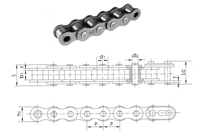 High Quality Motorcycle Chain,chains For Honda Wave 125,motor Body 