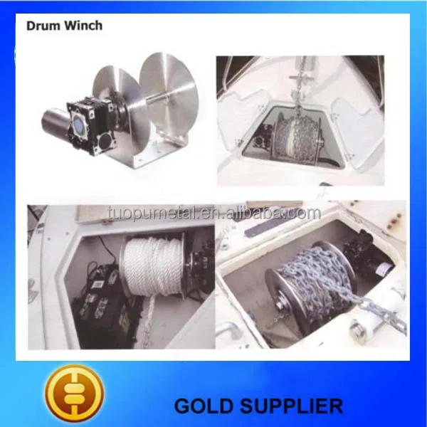 Factory Outlet 24v Boat Winch,Fishing Boat Drum Winch For Sale Buy