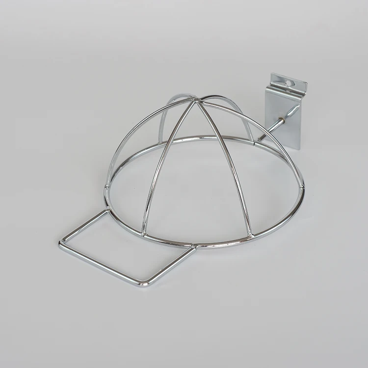 Slatwall Chrome Hat Holder Hat Cap Rack Display For Retail Store Buy