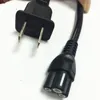 Laptop power cords IEC C5 female mickey mouse connector
