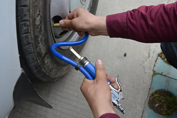Factory Direct Sales Digital Air Pressure Tire Inflator Gauge With