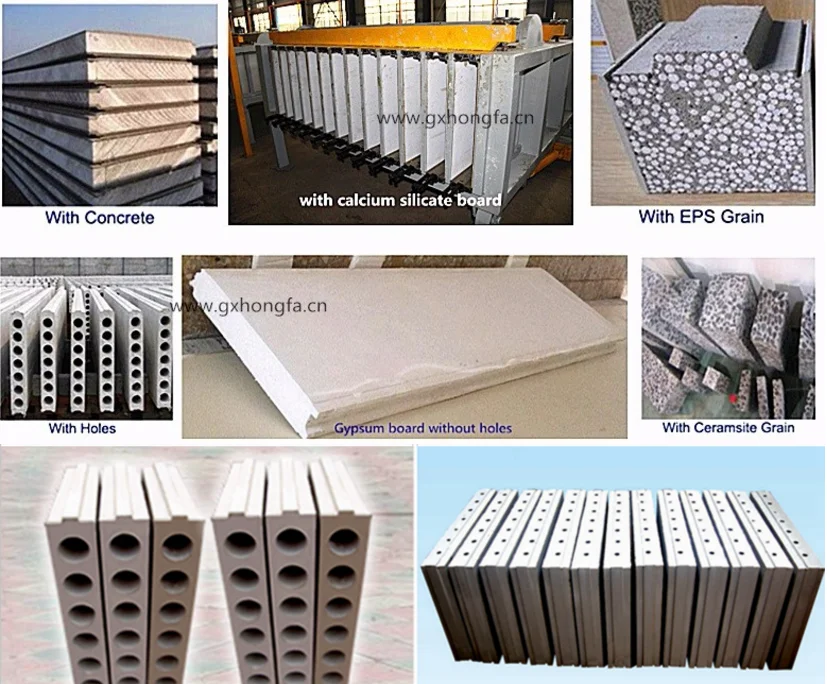 EPS GFRG Panels Wall Lightweight Precast Concrete Wall Panel Making Machine EPS Sandwich Panel Machine Price Production Line