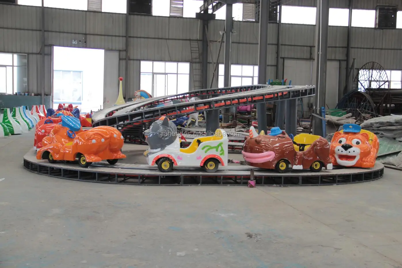 Outdoor Children Animal Climbing Car Kids Amusement Rides Mini Shuttle