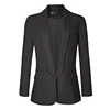Ladies' Formal Open Front Office Blazer Jacket Fancy Blazer Suit for women