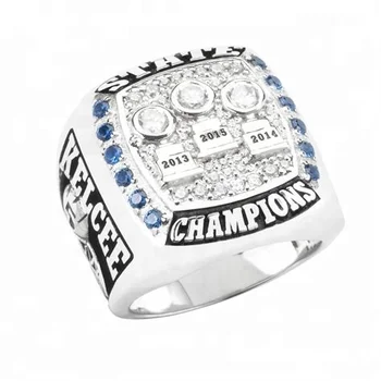 stainless steel jewelry sports championship rings for male