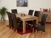 Mensal chair combination of contemporary and contracted pure solid wood dining hall