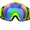 2018 TPU PC Big Vision Double Anti-Fog UV400 Custom Snow Ski Goggles