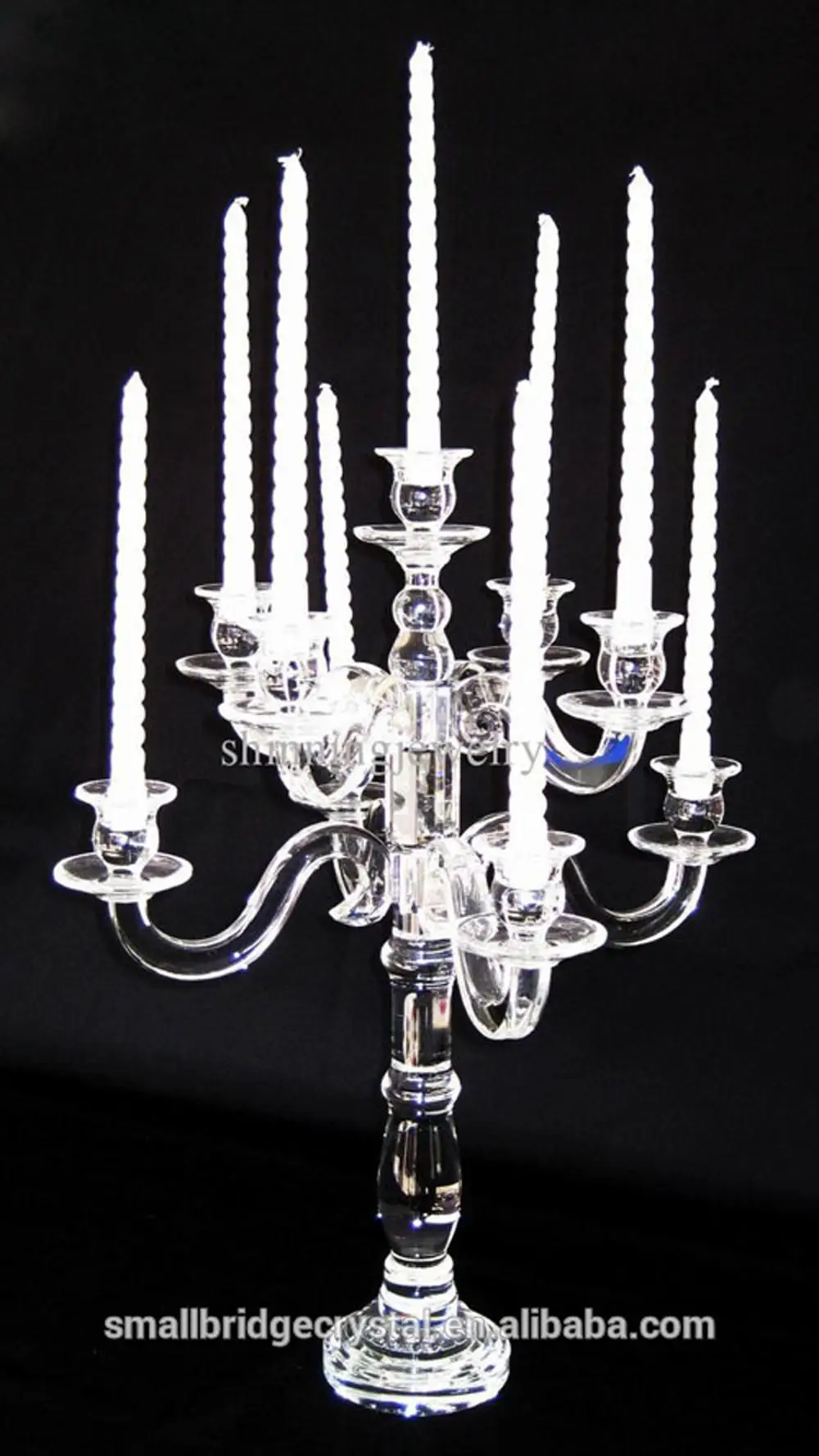 product wholesale crystal candelabra for wedding centerpieces-27