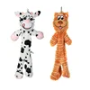 Unstuffed No Stuffing Stuffingless Custom Logo Big Squeaky Chew Organic Large Dog Toys