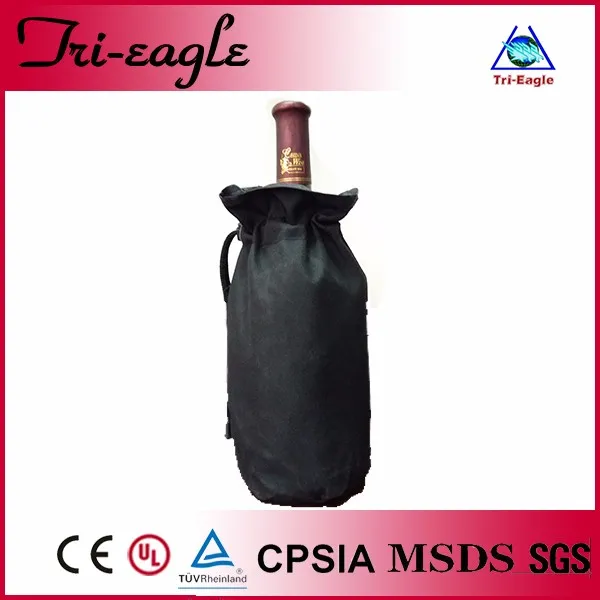 Wholesale Custom Wine Bottle Cooling Portable Gel Cooler Bags Ice Pack
