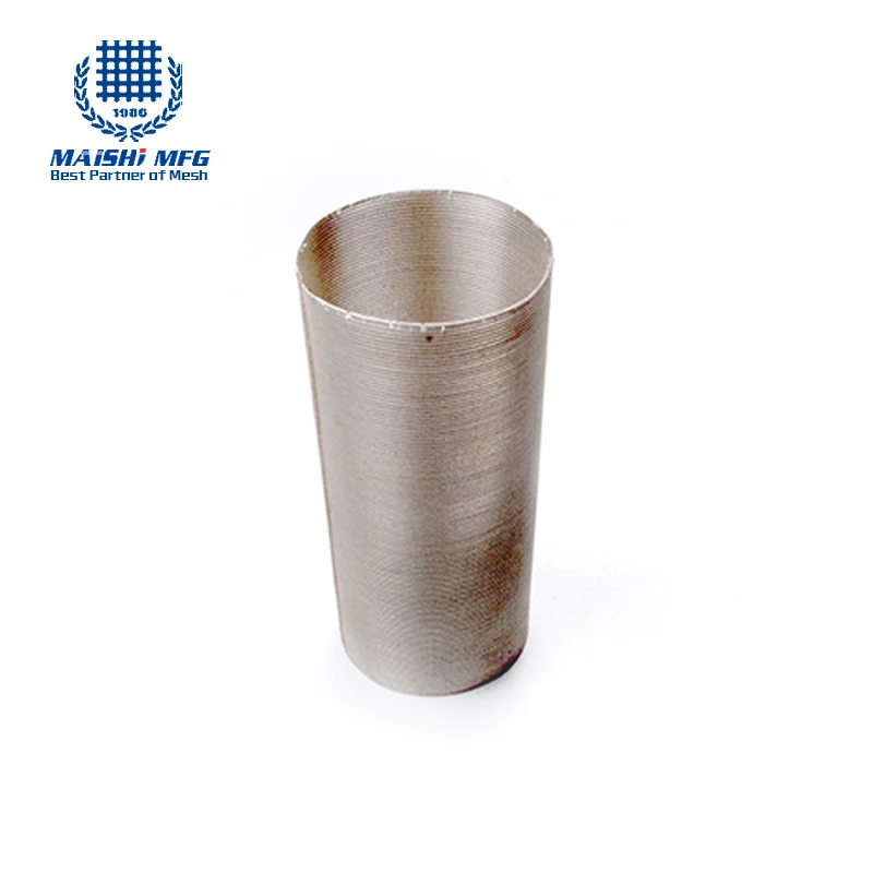 mesh filter basket stainless steel filter tube