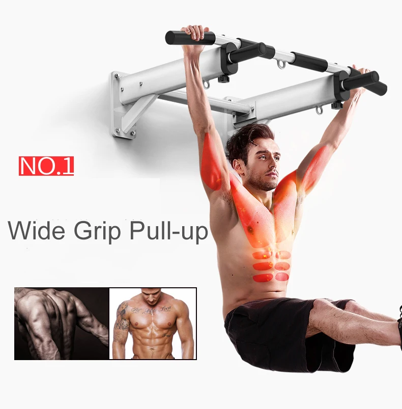 Wall Mounted Pull Up Bar Gymnastics Wall Bars Door Gym Pull Up Bar