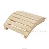 Sauna Accessories Hemlock Wood Corner Lamp Shade Light Cover For Dry Sauna Room