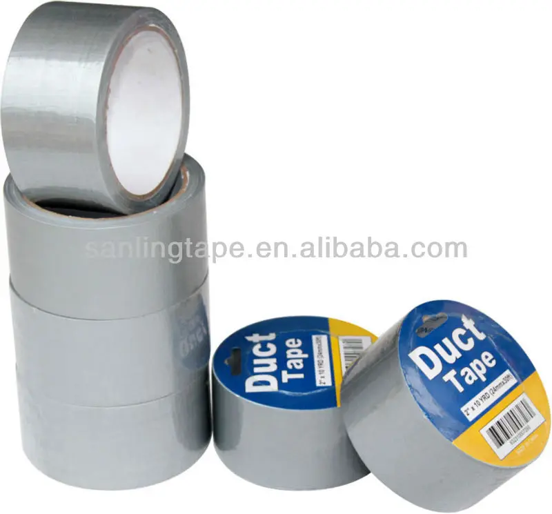 Silvery Grey Cloth Duct Warning Tape Buy Cloth Duct Tape,Grey Duct