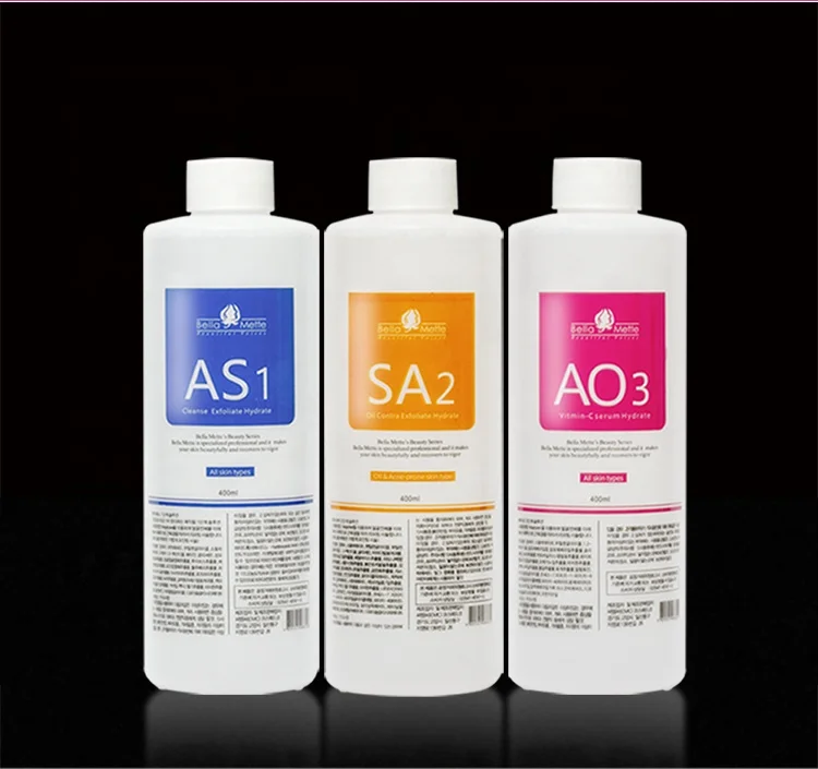 Beauty Center 2019 Hydra Machine Aqua Peel Solution S1 S2 S3  Hyaluronic Acid Serum