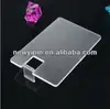 Transparent plastic card USB pen drive