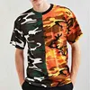Spliced rothco custom big and tall dry fit t-shirts wholesale camo t shirts