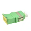 Lc sm dx shutter adapter coupler sc one-piece fiber optical ftth / pc duplex with