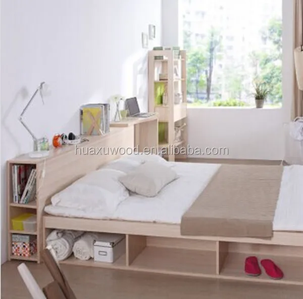 Hx Mz799 Korean Style Wooden Platform Bed Buy Wooden Bed Platform Bed Panel Style Bed Made In China Product On Alibaba Com