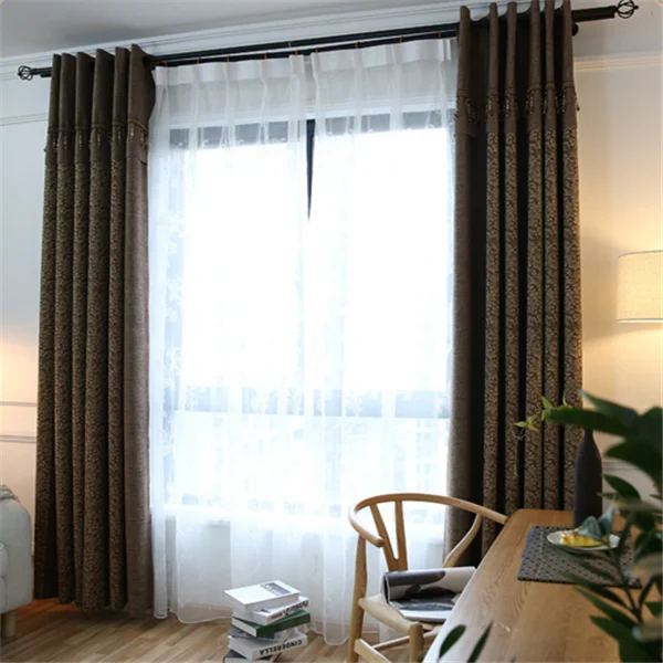 New Designs Wholesale Jacquard Blackout Used Hotel Curtains And
