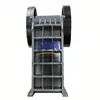 Supply model hopper and jaw crusher study