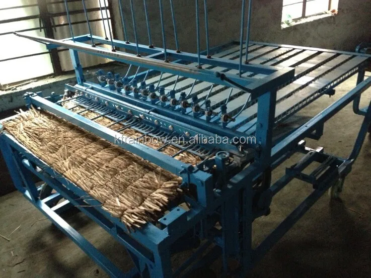 High Efficiency Straw Mat Weaving Machine Rice Straw Mat Weaving Machine Wheat Straw Mat Weaving