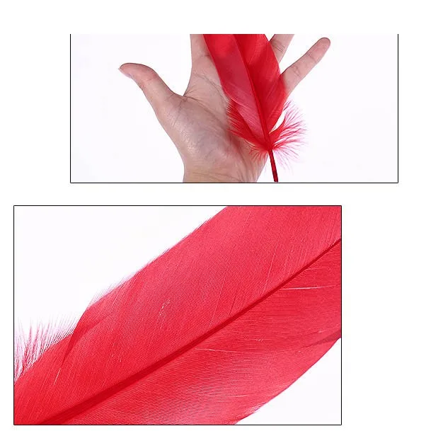 Colorful Assorted Craft Duck Feathers For Diy Home And Party Decoration
