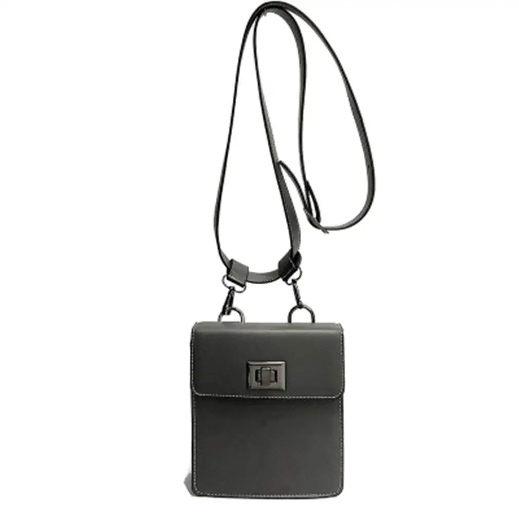 JNHVMC Women Waist Bag Casual Pu Leather Chain Shoulder Bags Zipper Chest Waist Bags Travel Chest Bag Waist Pack
