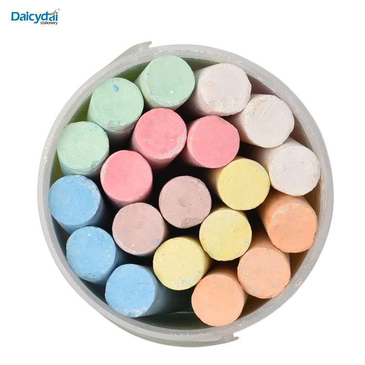Nontoxic 20 Jumbo Color Chalkboard Chalk School Office And Sidewalk