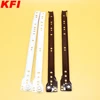 Powder coated white black FGV Type steel track rails drawer slide