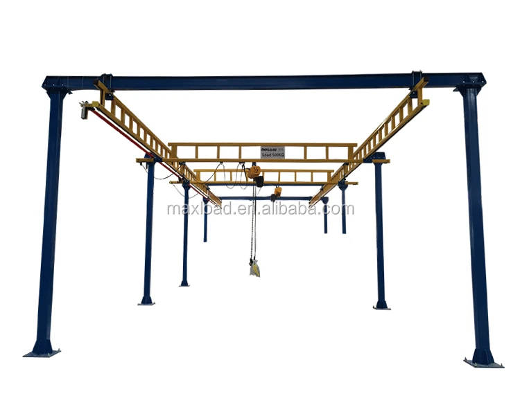 2000 kg 2000kg Buckets Grab Overhead Light Crane System