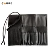 PU leather Perfect 7 slot Empty Cosmetics Brush Roll