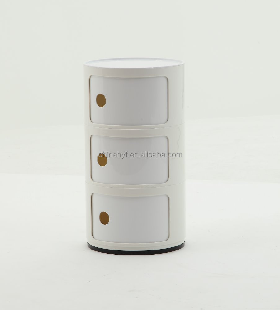 
High quality Modern plastic Cynlinder storage box AS-118F13 