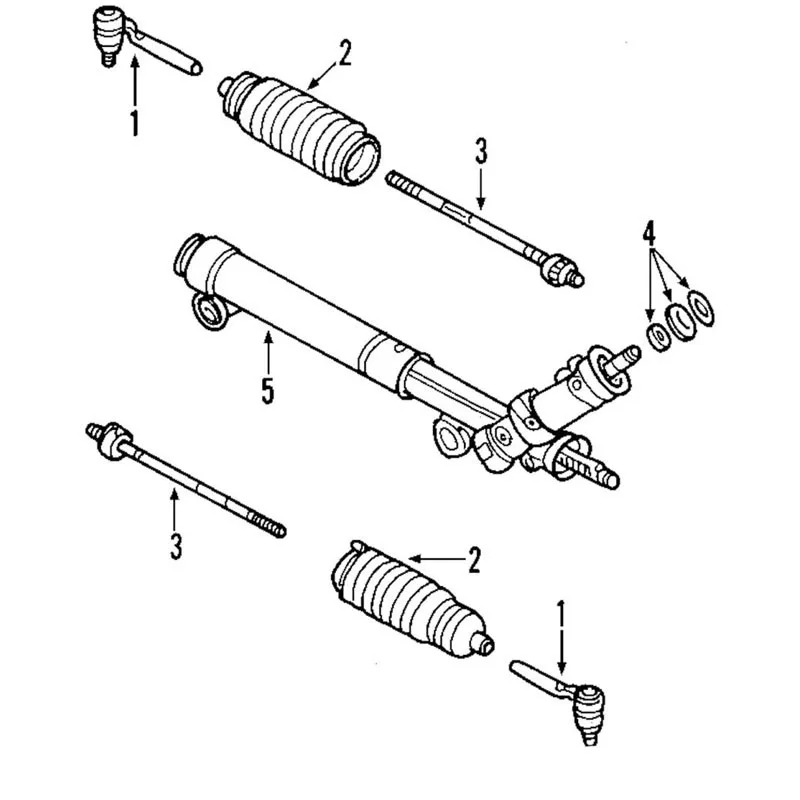 High Performance Steering Rack And Pinion Oem53601s10a01 Buy