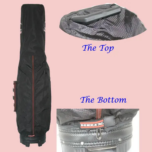 Helix Design Waterproof Golf Bag Travel Rain Cover /waterproof Rain