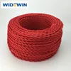 Red Textile Cable Fabric Cotton Wires for Edison Lamp and Hanging Pendant light