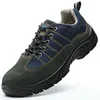 new design suede leather security work shoes with steel toe
