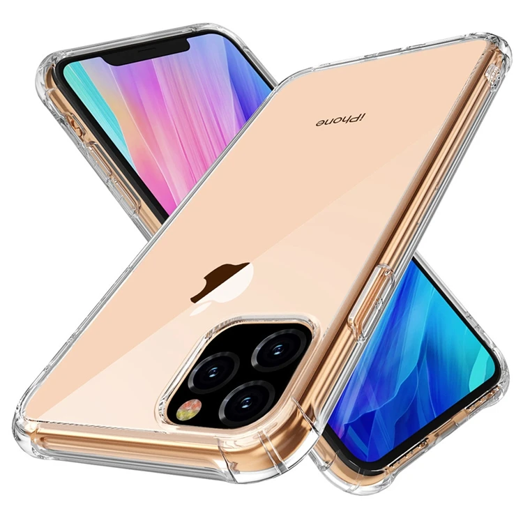 

Amazon Hot Transparent Clear Shockproof TPU Bumper Phone Case Back Cover For Apple iPhone 11 12 13 Pro Max
