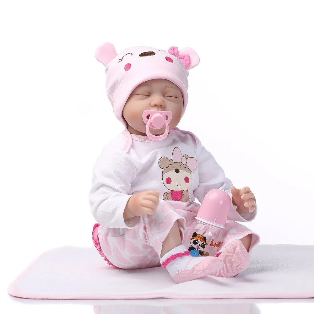 16'' Size Cute Elephant Clothes Reborn Baby Dolls 40cm Full Body